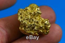 #543 Large Alaskan BC Natural Gold Nugget 20.44 Grams Genuine
