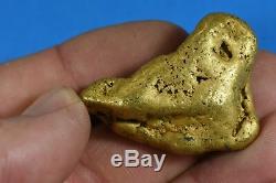 #543 Large Alaskan BC Natural Gold Nugget 45.62 Grams Genuine