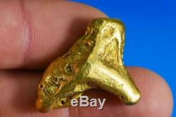 #544A Large Alaskan BC Natural Gold Nugget 35.13 Grams Genuine