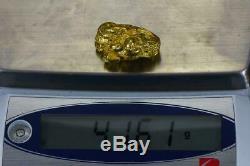 #552 Large Alaskan BC Natural Gold Nugget 41.61 Grams Genuine