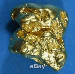 #553 Alaskan BC Natural Gold Nugget 13.43 Grams Genuine