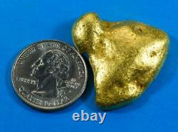 #554C Large Alaskan BC Natural Gold Nugget 44.92 Grams Genuine