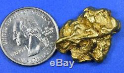 #555 Large Alaskan BC Natural Gold Nugget 29.50 Grams Genuine