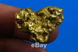 #557 Large Alaskan BC Natural Gold Nugget 27.81 Grams Genuine
