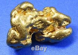 #557 Large Alaskan BC Natural Gold Nugget 33.59 Grams Genuine