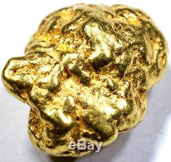 6.135 Grams Alaskan Yukon Bc Natural Pure Gold Nugget Free Shipping (#n201)