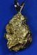 #610 Alaskan-yukon Bc Natural Gold Nugget Pendant 12.45 Grams Authentic