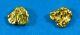 #655 Alaskan-yukon Bc Natural Gold Nugget Earrings 1.19 Grams
