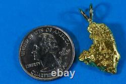 #681 Alaskan-Yukon BC Natural Gold Nugget Pendant 9.99 Grams Authentic