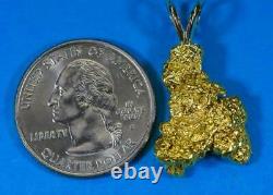 #697 Alaskan-Yukon BC Natural Gold Nugget Pendant 8.71 Grams Authentic