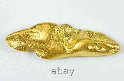 #746 Natural Gold Nugget Australian 1.36 Grams Genuine