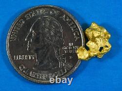 #768 Natural Gold Nugget Australian 1.91 Grams Genuine