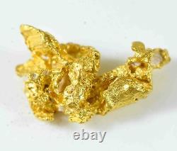 #771 Natural Gold Nugget Australian 1.23 Grams Genuine