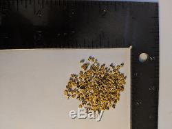 8.036 Grams Yukon Gold Placer Nuggets 10 Mesh Natural Gold Nuggets