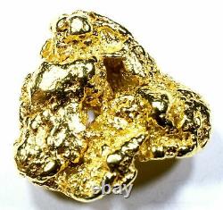 8.174 Grams Alaskan Yukon Bc Natural Pure Gold Nugget Genuine (#n808) B Grade