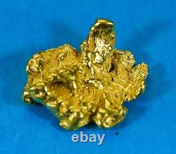 #8 Alaskan BC Natural Gold Nugget 1.13 Grams Genuine