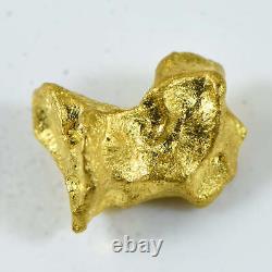 #823 Natural Gold Nugget Australian 1.39 Grams Genuine