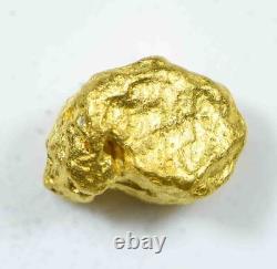 #828 Natural Gold Nugget Australian 1.35 Grams Genuine