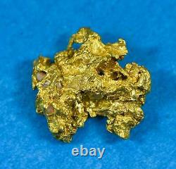 #848 Natural Gold Nugget Australian 1.32 Grams Genuine