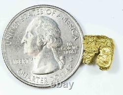 #90 Alaskan BC Natural Gold Nugget 1.38 Grams Genuine
