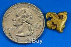 #902 Australian Natural Gold Nugget 2.66 Grams Genuine