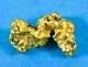 #903 Natural Gold Nugget Australian 4.29 Grams Genuine