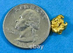#905 Natural Gold Nugget Australian 2.19 Grams Genuine