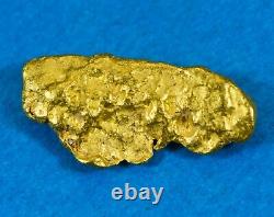 #939 Natural Gold Nugget Australian 2.08 Grams Genuine