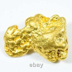 #939 Natural Gold Nugget Australian 4.33 Grams Genuine