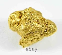 #941 Natural Gold Nugget Australian 3.64 Grams Genuine