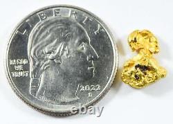 #946 Natural Gold Nugget Australian 2.52 Grams Genuine