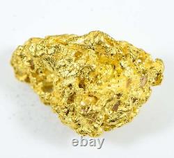 #952 Natural Gold Nugget Australian 4.09 Grams Genuine