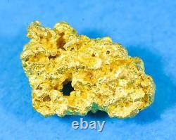 #963 Natural Gold Nugget Australian 2.48 Grams Genuine