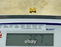 #967 Natural Gold Nugget Australian 2.57 Grams Genuine