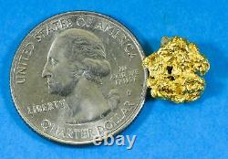 #973 Natural Gold Nugget Australian 2.27 Grams Genuine
