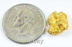 #973 Natural Gold Nugget Australian 4.09 Grams Genuine