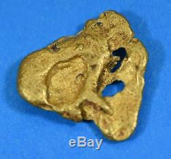 #974 Australian Natural Gold Nugget 2.63 Grams Genuine