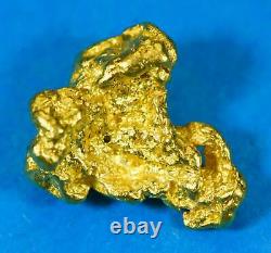 #974 Natural Gold Nugget Australian 2.10 Grams Genuine