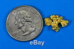 #979 Australian Natural Gold Nugget 2.54 Grams Genuine