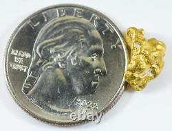 #980 Natural Gold Nugget Australian 3.19 Grams Genuine