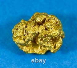 #999 Natural Gold Nugget Australian 2.77 Grams Genuine