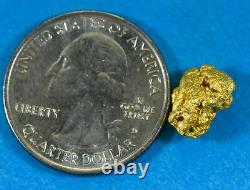 #999 Natural Gold Nugget Australian 2.77 Grams Genuine