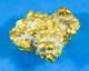 Auqn-1 Natural Australian Gold Nugget With Quartz Genuine 3.61 Grams