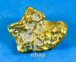 AUQN-2 Natural Australian Gold Nugget with Quartz Genuine 3.66 Grams