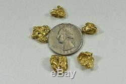 Alaskan BC Natural Gold Nugget 15.55 Gram lot of 2 to 5 gram Nuggets Genuine