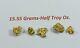Alaskan Bc Natural Gold Nugget 15.55 Gram Lot Of 2 To 5 Gram Nuggets Genuine B&c