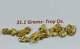Alaskan Bc Natural Gold Nugget 31.10 Gram Lot Of 2 To 5 Gram Nuggets Genuine 1 T