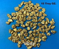 Alaskan BC Natural Gold Nugget 311.00 Gram lot of 2 to 5 gram Nuggets Genuine 10