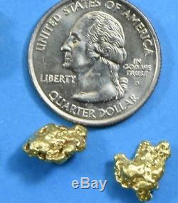 Alaskan BC Natural Gold Nugget 50 Gram lot of 2 to 5 gram Nuggets Genuine