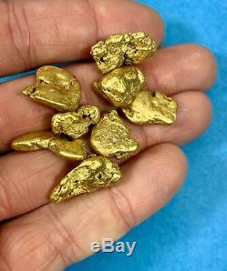 Alaskan BC Natural Gold Nugget 50 Gram lot of 5-10 gram Nuggets Genuine